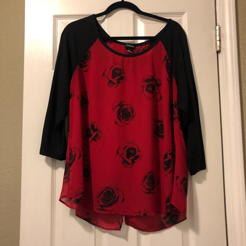beautiful floral top